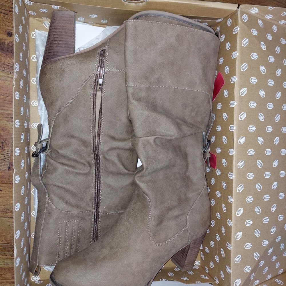 Call It Spring Knee High Boots - Picture 2 of 4
